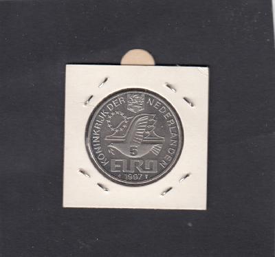 Beschrijving: 5 Euro J.v.OLDENBARNEVELT